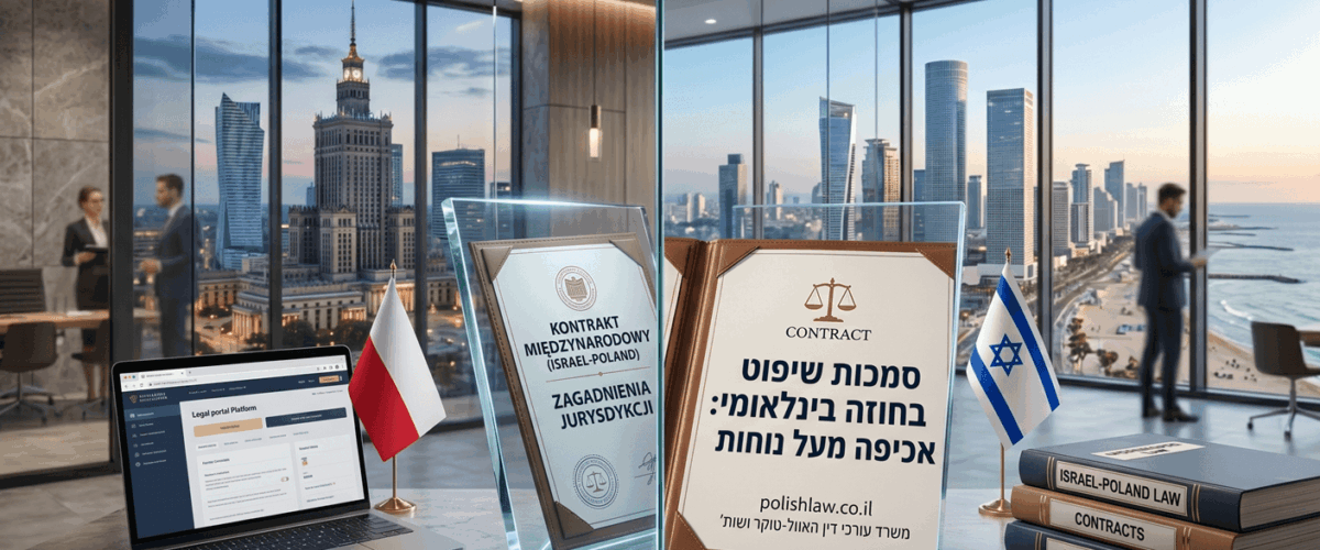 סמכות שיפוט בחוזה בינלאומי – למה אכיפת פסק הדין חשובה יותר מנוחות